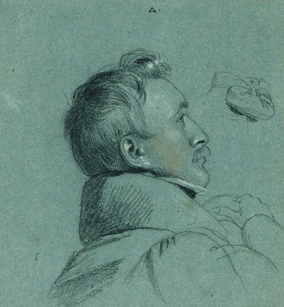 Hovedstudie for "Return of Emperor Franz from Pressburg" av Johann Peter Krafft