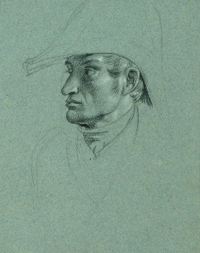 Hovedstudie for "Return of Emperor Franz from Pressburg" av Johann Peter Krafft