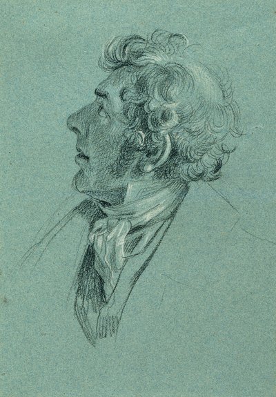 Hovedstudie for "Return of Emperor Franz from Pressburg" av Johann Peter Krafft
