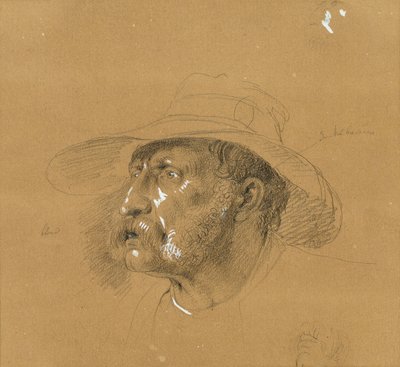 Hovedstudie for "Scene fra Tyrolean Freedom Fight" av Johann Peter Krafft