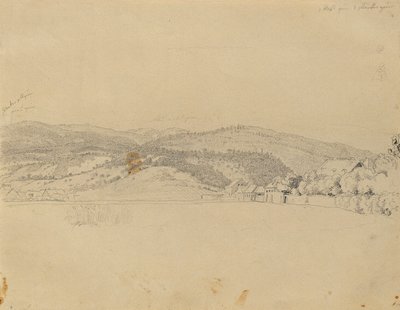 landskap nær Baden av Johann Peter Krafft