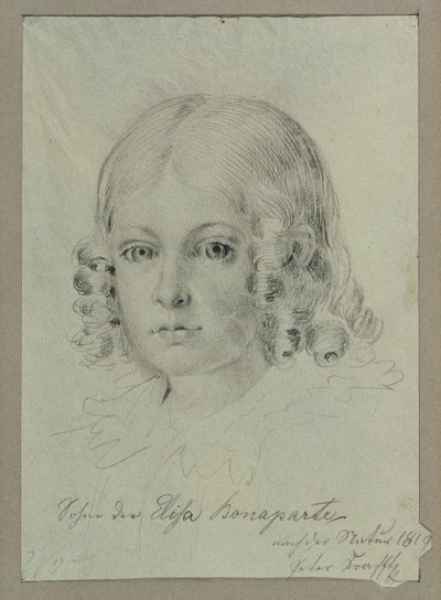 Sønn av Elisa Bonaparte av Johann Peter Krafft