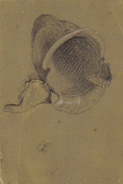Studie av en hjelm av Johann Peter Krafft