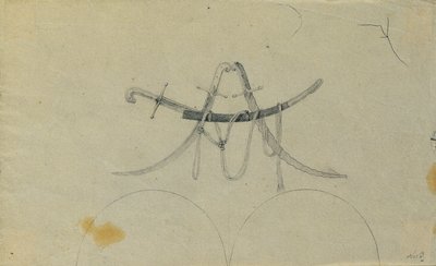 Studer med Sabres av Johann Peter Krafft