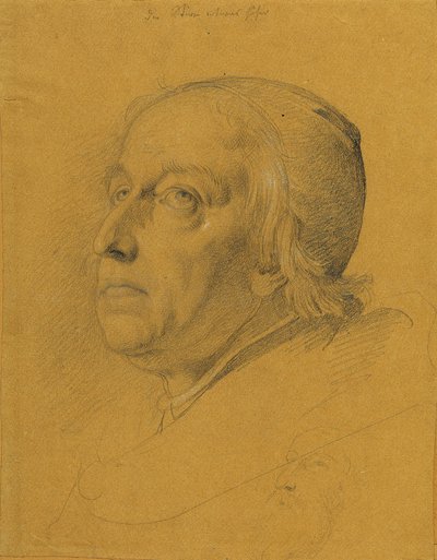 Studie om "Manfreds dødstime" av Johann Peter Krafft