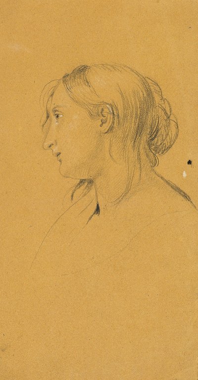 Studie for "Ossian og Malvina" av Johann Peter Krafft