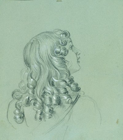 Kvinnelig studie om "Entry after the Peace of Paris" av Johann Peter Krafft