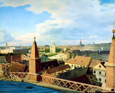 Berlin, midten av 1800-tallet. av Johann Philipp Eduard Gartner