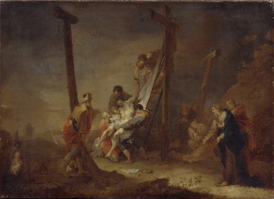 Nedstigningen fra korset av Johann Rosso Januarius Zick