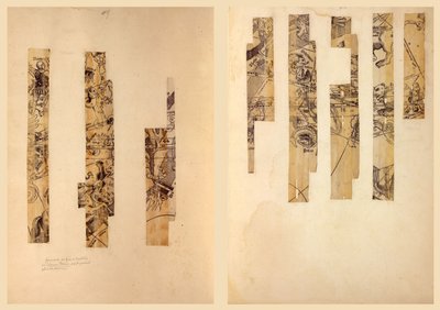 Fragmentære himmelglobus-grøsser. LOC 2016586440 av Johann Schöner