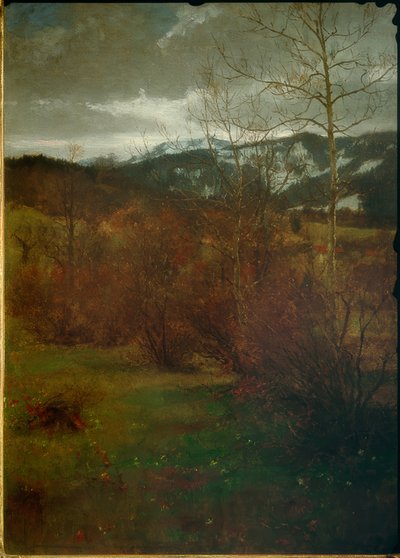 Tidlig vår ved foten av Alpene av Johann Sperl