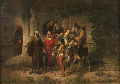 Hjemvendte korsfarere av Johann  Till der Jüngere