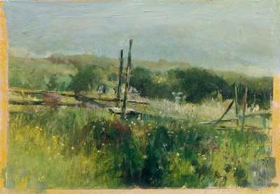 Eng med gjerde av Johann  Till der Jüngere