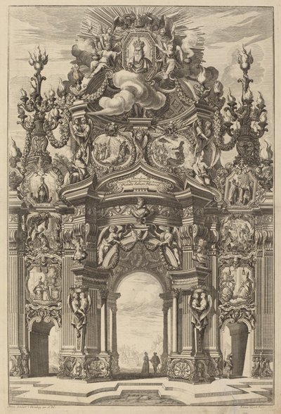 Triumfbue for Henry II av Johann Ulrich Kraus, after Peter Schubert von Ehrenberg