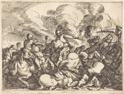 Innfall av ulike kamper av Johann Wilhelm Baur
