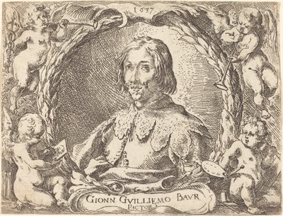 Lukker av forskjellige frontispice-kamper, 1635. av Johann Wilhelm Baur