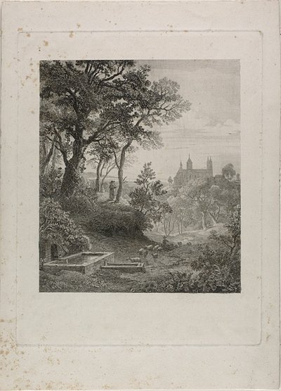 Nærmer seg våren av Johann Wilhelm Schirmer