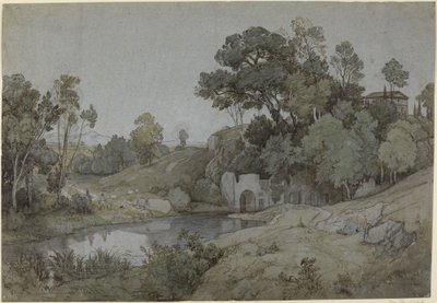 Egerias grotte av Johann Wilhelm Schirmer