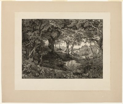 Det store italienske landskapet av Johann Wilhelm Schirmer