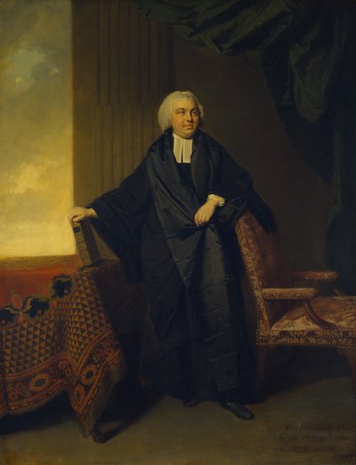 Portrett av pastor Philip Cocks av Johann Zoffany