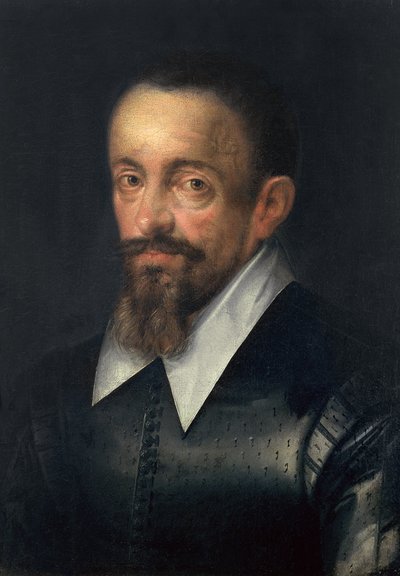 Johannes Kepler (1571-1630), astronom, ca. 1612 av Johann or Hans von Aachen