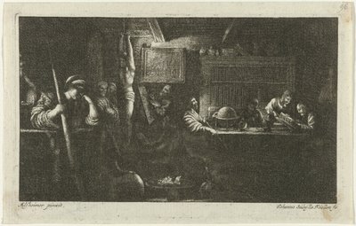Minerva som skytshelgen for kunst og vitenskap av Johanna Sibilla Küsel