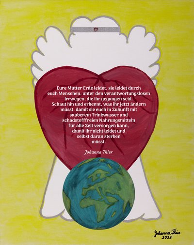 Mother Earth Angel av Johanna Thier