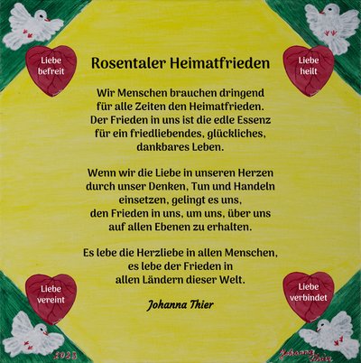 Rosental hjemlandsfred av Johanna Thier