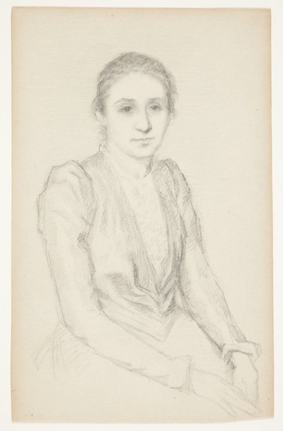 Portrett av Susette Holten av Johanne Krebs