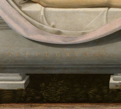 Klagesang, detalj, ca. 1490-1510 av Johannes (fl.16th century) Hispanus