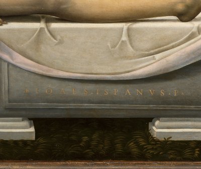 Klagesang, detalj, ca. 1490-1510 av Johannes (fl.16th century) Hispanus