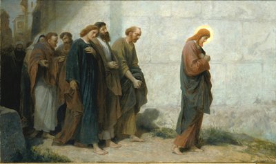 Går ned til Getsemane, 1898. av Johannes Adam Simon Oertel