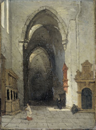 Interiør av Dom i Trier av Johannes Bosboom