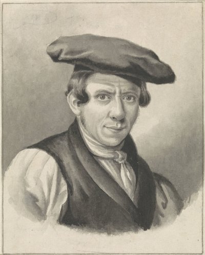 Selvportrett av Johannes Boshamer av Johannes Boshamer