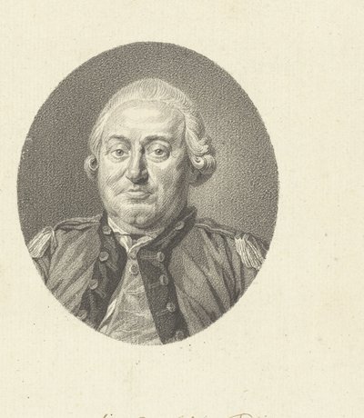Portrett av ingeniøren Cornelis Reasonableness av Johannes Cornelis Mertens