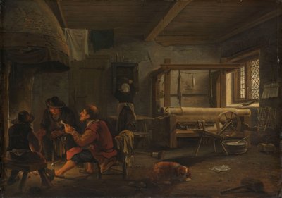 Et veververksted av Johannes Dircksz. van Oudenrogge