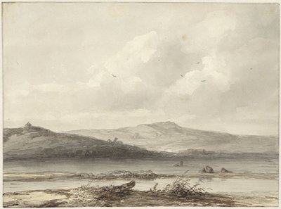 sanddynelandskap av Johannes Franciscus Hoppenbrouwers