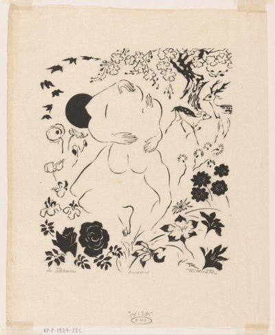 De bron (original tittel på objekt) av Johannes Frederik Engelbert ten Klooster (signed by artist)