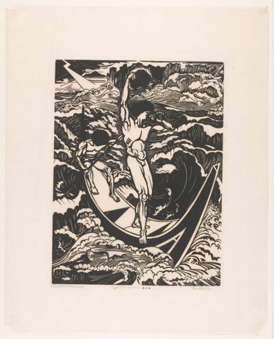 Vinneren (original tittel på objekt) av Johannes Frederik Engelbert ten Klooster (signed by artist)
