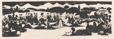 Djokja (original tittel på objekt) av Johannes Frederik Engelbert ten Klooster (signed by artist)