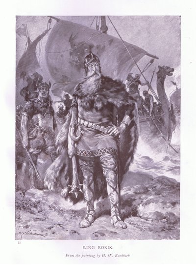 Kong Rorik, 1920-tallet av Johannes Hermann Barend Koekkoek