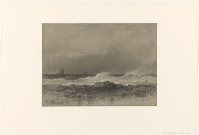 sjølandskap av Johannes Hilverdink