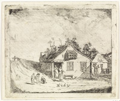 To hus på en vei av Johannes Huibert Prins