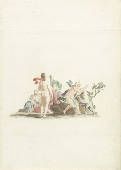 Diana og nymfene hennes av Johannes Jacobsz van den Aveele (attributed to)