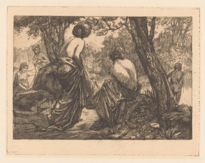 Badende kvinner av Johannes Josephus Aarts
