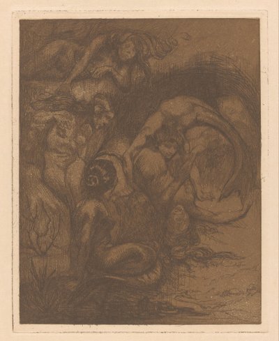Fem havfruer av Johannes Josephus Aarts