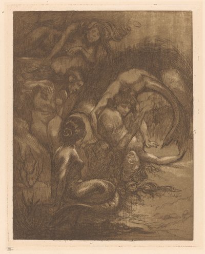 Fem havfruer av Johannes Josephus Aarts