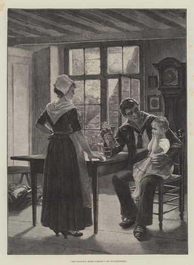 Sjømannens hjemkomst av Johannes Karel Christian Klinkenberg