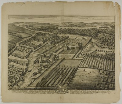 London, plate 31 fra Illustrated Britannia av Johannes Kip
