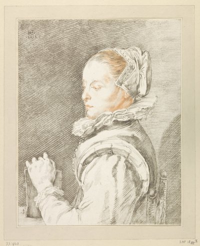 Portrett av en ung kvinne av Johannes Kornlein